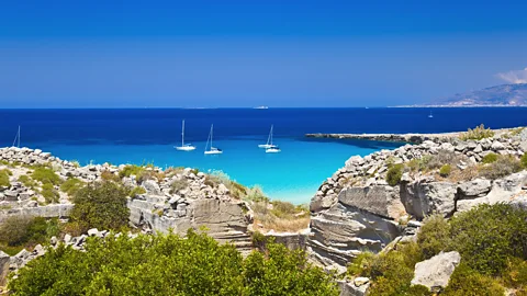 Getty Images Favignana, one of the Egadi islands off Sicily (Credit: Getty Images)