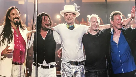 Prime Video The Tragically Hip on stage at their final show (Credit: X)