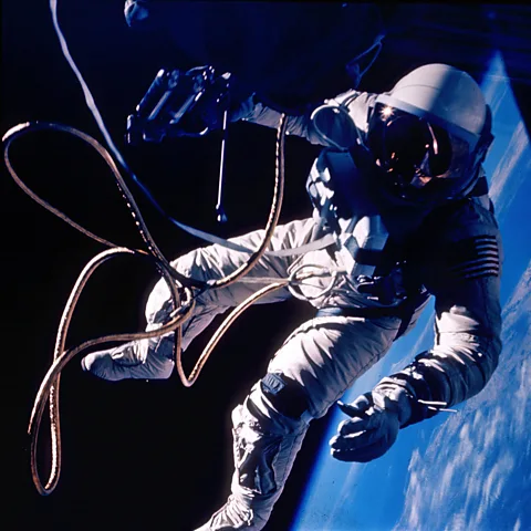 Nasa Astronaut Ed White became the first American to perform a spacewalk in June 1965 (Credit: Nasa)