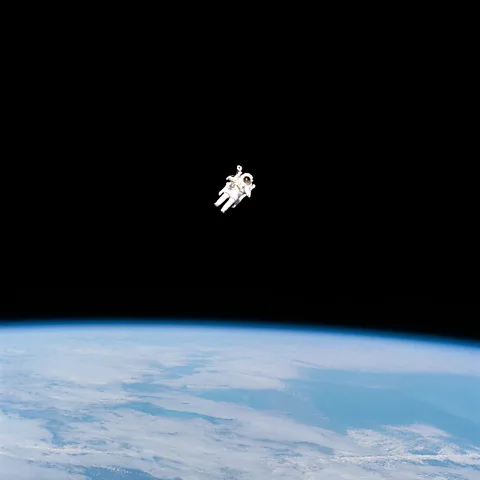 Nasa Bruce McCandless made the "big leap" of performing a spacewalk without the safety of a tether (Credit: Nasa)