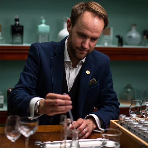 Cambridge Distillery William Lowe has revolutionised gin-making by vacuum distilling each ingredient individually at the optimal temperature (Credit: Cambridge Distillery)