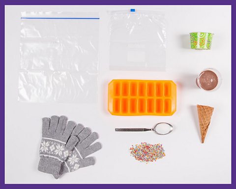 Make instant ice cream in a bag Science experiment for kids Parents Toolkit BBC Bitesize