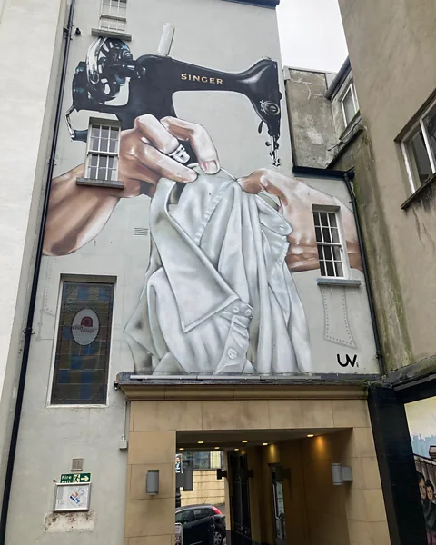 Lizzie Enfield Derry's is renowned for its shirt-making history, and traces of this past can still be found throughout its streets (Credit: Lizzie Enfield)