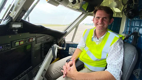 Richard Hollingham Dan Beeden is responsible for the logistics for the ferry flights (Credit: Richard Hollingham)