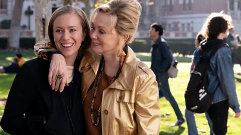 Jake Giles Netter/Max Hacks thrives on the chemistry between its two female antiheroes, Jean Smart's Deborah and Hannah Einbinder's Ava (Source: Jake Giles Netter/Max)