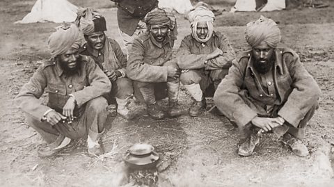 The role of the British Empire in WW1