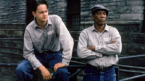 Alamy Tim Robbins and Morgan Freeman in The Shawshank Redemption (Credit: Alamy)