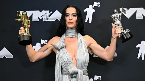 Getty Images Perry at this month's VMAs, where she won the Video Vanguard Award – the equivalent of a lifetime achievement prize (Credit: Getty Images)