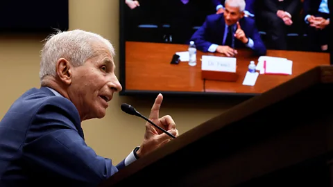 Getty Images Anthony Fauci, who oversaw the US government's Covid-19 response, was hospitalised with West Nile virus in August 2024 (Credit: Getty Images)