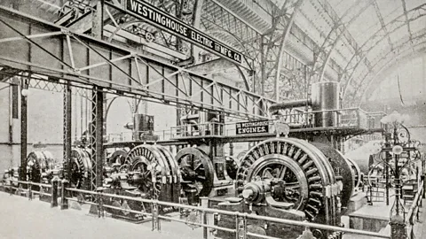 Alamy Both Westinghouse and Edison had exhibits at the 1893 Chicago World's Fair, but it was Westinghouse who won the contract to provide electricity for the fair (Credit Alamy)