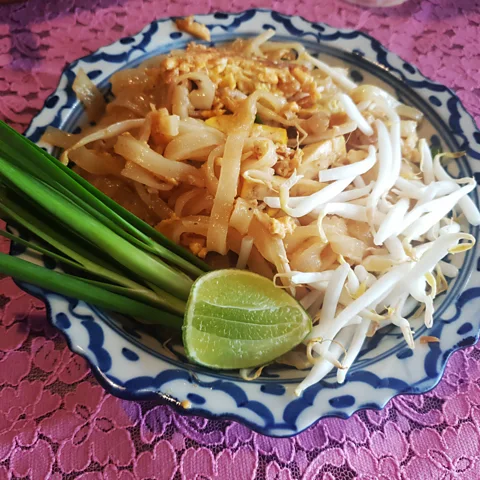 Getty Images To rub shoulders with the locals and get a delicious plate of pad Thai, head to Lueng Pha Pad Thai (Credit: Getty Images)