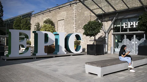 Getty Images The trail ends near Dublin's EPIC Museum of Irish Emigration where hikers can collect a certificate (Credit: Getty Images)