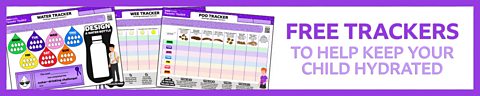 Free printable hydration trackers to download