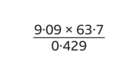 9.09×63.7/0.429.