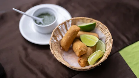 John Quintero Empanadas are a Colombian staple, and some truly excellent ones can be found at Las Margaritas; a Bogotá mainstay since 1902 (Credit: John Quintero)