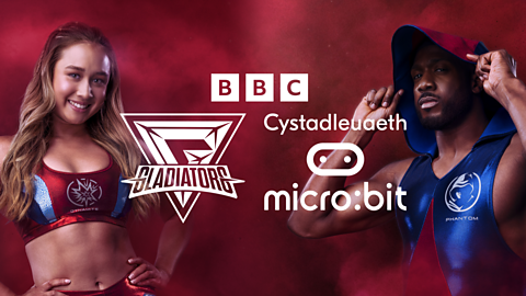 Cystadleuaeth ý Gladiators micro:bit