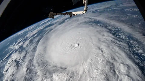 Nasa Hurricane Milton as seen from space (Credit: Nasa)