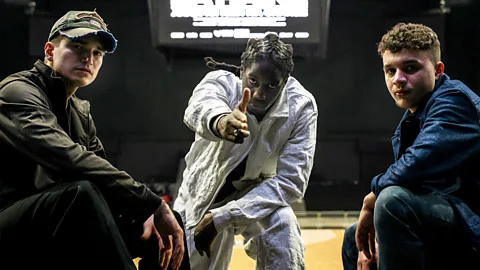 Getty Images A new hip-hop musical version of La Haine has just opened in Paris (Credit: Getty Images)