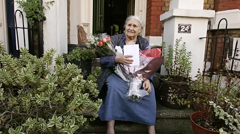 Getty Images Doris Lessing was a warm interviewee, after her rather sharp initial reaction (Credit: Getty Images)