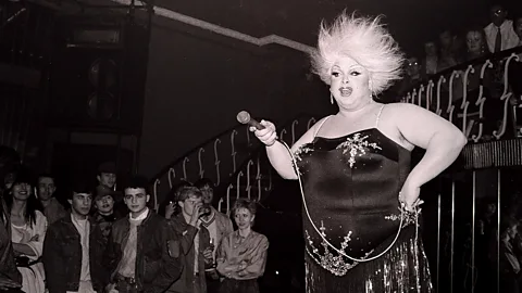 Getty Images Black and white portrait of Divine (Credit: Getty Images)