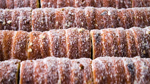 Alamy The food started spinning on sticks in central Prague roughly 20 years ago (Credit: Alamy)