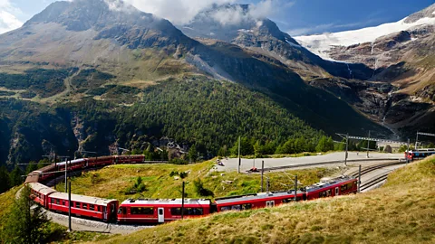 Alamy The hotel is so remote that the only way to get there is to hike in for hours or take the train (Credit: Alamy)