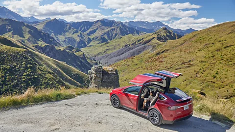 Destination Queenstown Nomad Safaris run Tesla private tours to the most scenic parts of the region (Credit: Destination Queenstown)