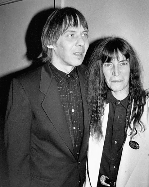 Getty Images MC5 member Fred 'Sonic' Smith married punk icon Patti Smith in 1980 (Credit: Getty Images)