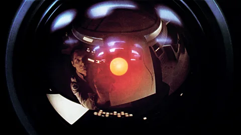 Alamy The Terminator's red eyes are an homage to HAL, the murderous computer in Stanley Kubrick's 2001: A Space Odyssey (Credit: Alamy)