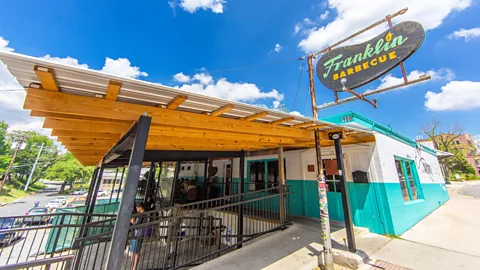 Alamy Luna loves the brisket at this roadside stand so much, he gets it shipped to Los Angeles each year for his Super Bowl parties (Credit: Alamy)