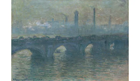 Art Institute of Chicago/Art Resource, NY/Scala, Florence Waterloo Bridge, Gray Weather, 1900, olej na płótnie (Źródło: Art Institute of Chicago/ Art Resource, NY/ Scala, Florencja)