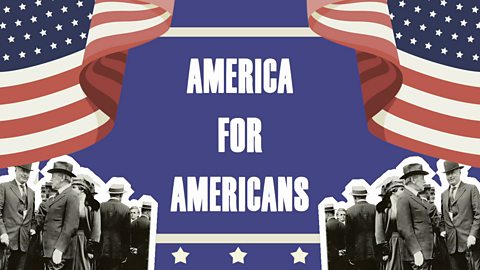 During the 1920s, America's attitude towards immigrants changed. Find out why.
