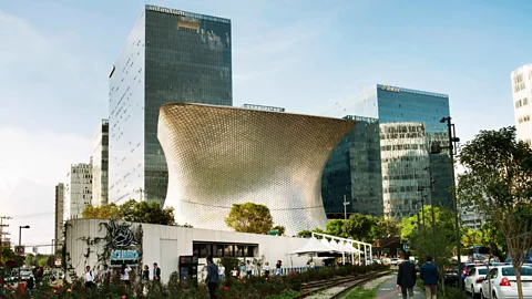 Alamy The Tony district of Polanco in Mexico City is home to the famous Museo Soumaya as well as numerous luxury shopping and dining options (Source: Alamy)