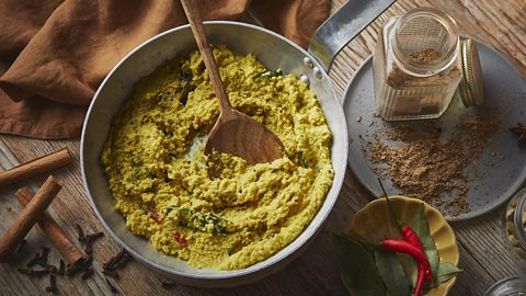 Keralan curry paste and garam masala