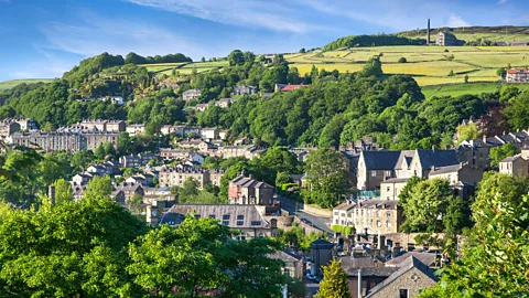 Alamy Hebden Bridge is a quiet, 4,500-person market town set in the scenic Upper Calder Valley (Credit: Alamy)