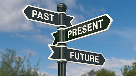 Past, present or future tense