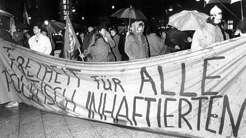 Alamy An attempt by the Stasi to crack down on a group of environmentalists led to spontaneous protests in East Berlin in February 1988 (Credit: Alamy)