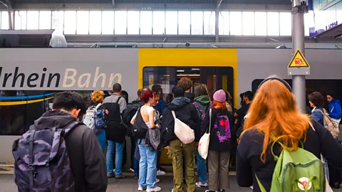 Getty Images Booking train tickets can be expensive and complicated compared to flying (Credit: Getty Images)