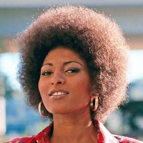 Getty Images Blaxploitation star Pam Grier in Coffy (1973) – she was a black belt in karate and did her own stunts (Credit: Getty Images)