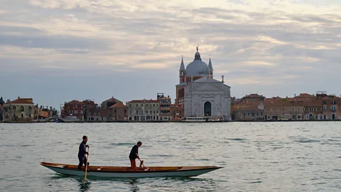 Alamy Traditonally, every family in Venice owned a sandolo boat (Credit: Alamy)