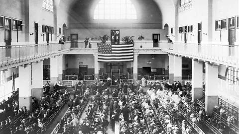 Getty Images Ellis Island, 1880 (Credit: Getty Images)