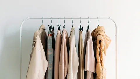 Getty Images Rack of clothes hanging (Credit: Getty Images)