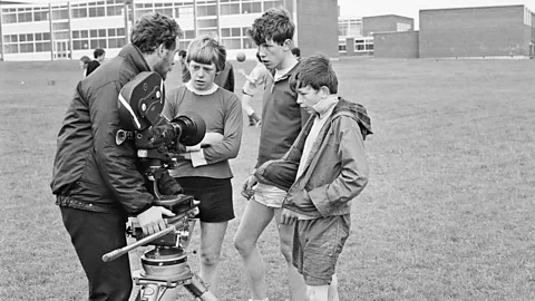 Getty Images The school football match in Kes is 'etched in British film lore' (Credit: Getty Images)