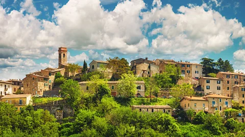 Getty Images Old town of Chiusdino in Tuscany, Italy (Credit: Getty Images)