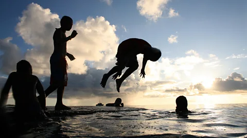 Alamy International law requires that sovereign nations have a clearly defined territory and permanent population – neither of which are guaranteed in Tuvalu's future (Credit: Alamy)