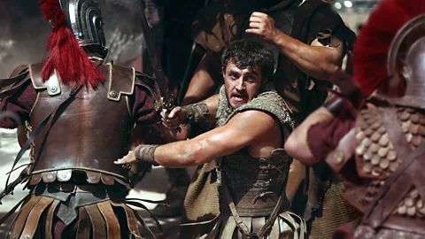 Aidan Monaghan The film's depictions of gladiator fights are largely incorrect – they were more regulated, less gruesome and with fewer fatalities (Credit: Aidan Monaghan)