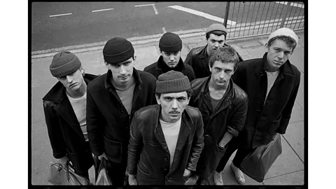 Getty Images British band Dexy's Midnight Runners (pictured in 1980) adopted the donkey jacket (Credit: Getty Images)