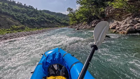 Dominic Horner Class II and III rapids in the river's southern half make it a popular spot for rafting and kayaking (Credit: Dominic Horner)