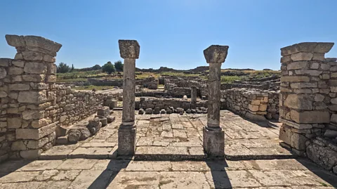 Dominic Horner The ancient ruins of Byllis – a prominent city of Illyria – are now an important archaeological site (Credit: Dominic Horner)