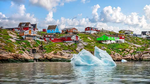 Getty Images Iceberg floating in front of Ilulissat, Greenland (Credit: Getty Images)